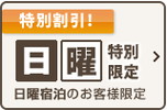 日曜日 特別限定プラン